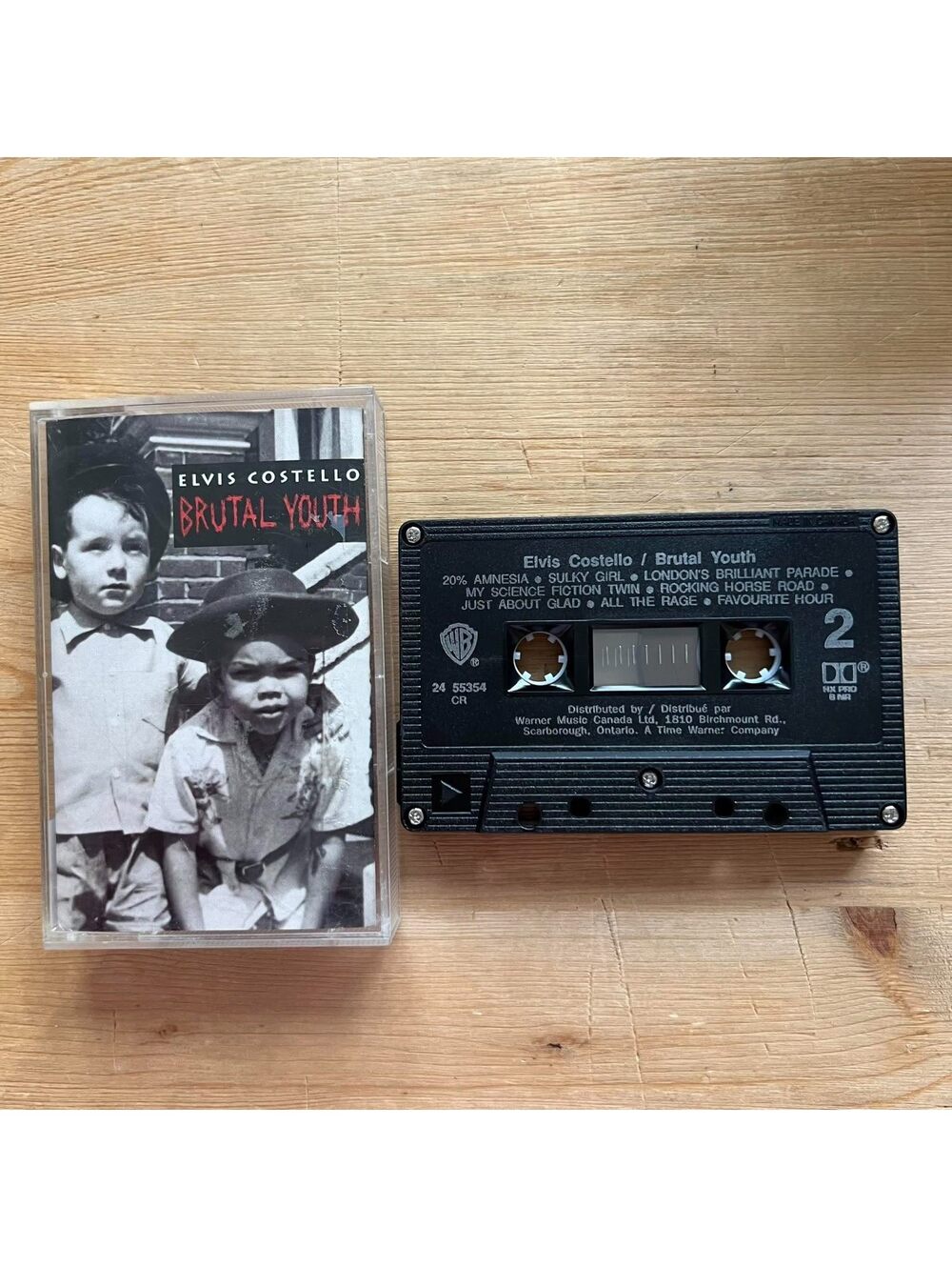 Elvis Costello - Brutal Youth Cassette Tape VG+ C69